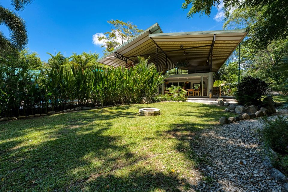 The main pavilion of the retreat center